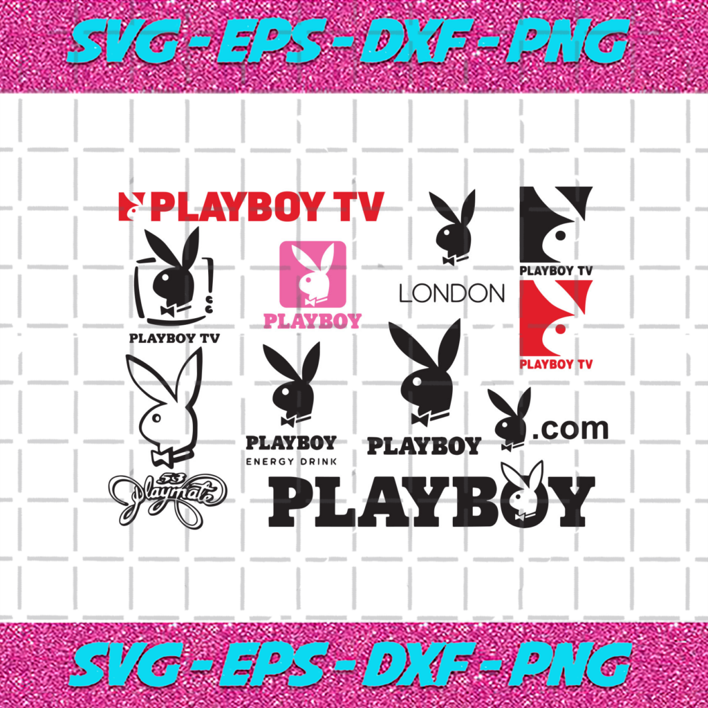 Playboy Bunny Logo Digital Bundle Svg Dxf Png Eps Pdf