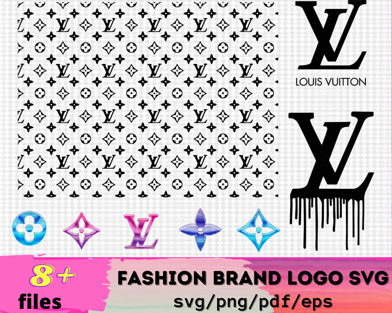 8+ Fashion Logo Svg, Brand Logo Svg, Famous Brand Svg, Brand Svg Bundle ...