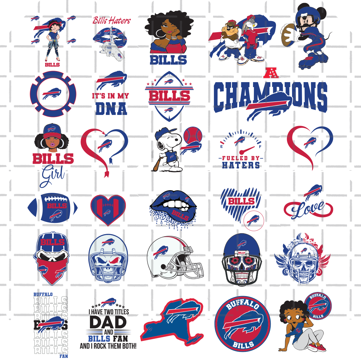 Buffalo-Bills Svg, Clipart Bundle, Cutting File, Sport Svg - bundle88 ...