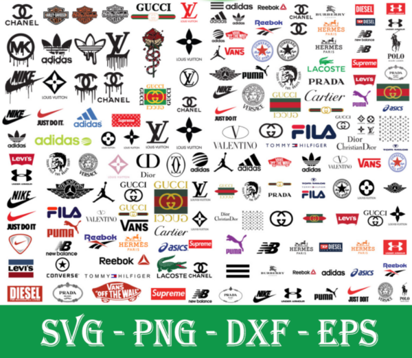 Famous Logo Svg, Brand Logo Svg, Fashion Brand Svg, Logo Svg - bundle88 ...