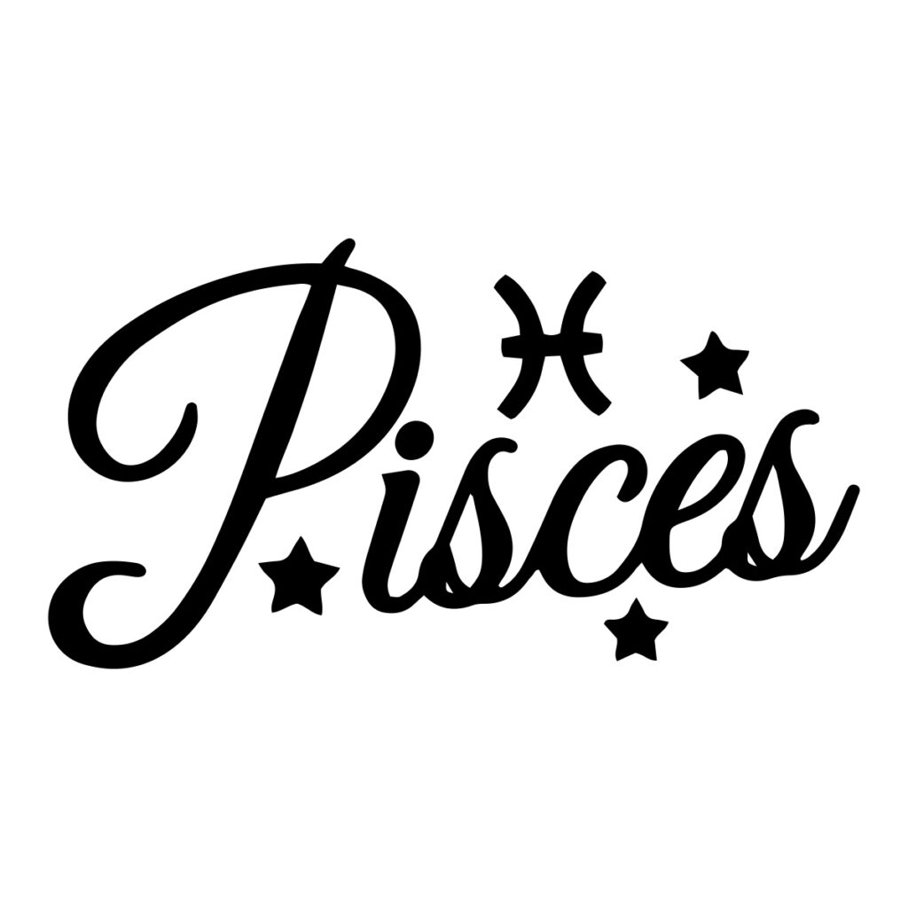 Pisces Svg, Pisces Birthday Svg, Zodiac Birthday Svg, Pisces February ...