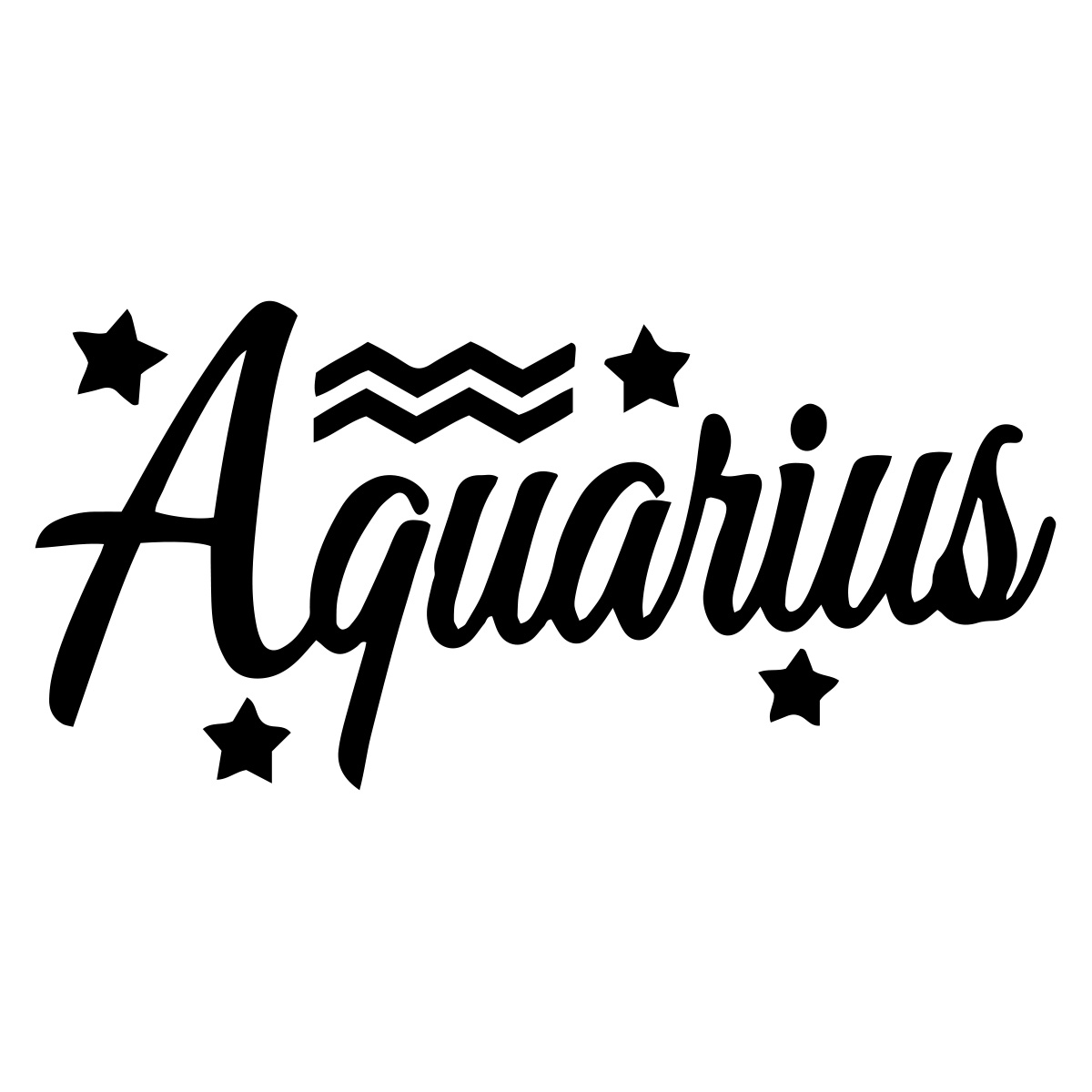 Aquarius Svg, Aquarius Birthday, Zodiac Birthday Svg, birthday svg ...