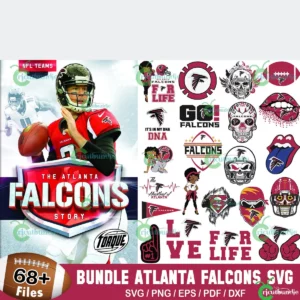 68+ Atlanta Falcons Football Svg Bundle, Atlanta Falcons Logo Svg
