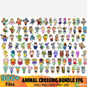 900+ Animal Crossing Bundle Svg, Tom Nook Svg, Mr Resetti Svg