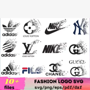 Fashion Logo Svg, Brand Logo Svg, Famous Brand Svg, Brand Svg Bundle, Fashion Brand Svg, File For Cricut,Digital Download