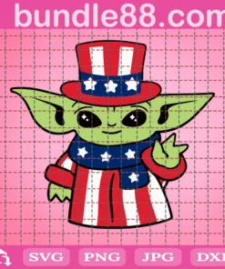 Baby Yoda 4Th Of July Svg, American Flag Svg, Baby Yoda Svg, 4Th Of July 2021, Democracy Svg, Liberty Svg, America Independence Svg, American Svg, Patriotic Svg, Freedom Svg