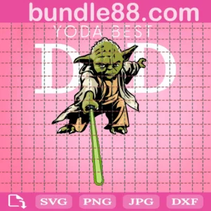 Baby Yoda Best Dad Svg, Fathers Day Svg, Star Wars Svg, Yoda Dad Svg, Best Dad Svg, Star Wars Dad Svg, Dad Svg, Yoda Svg, Baby Yoda Svg, Mandalorian Svg, Fathers Day Yoda