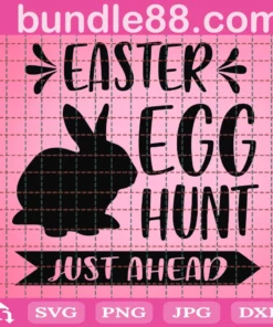 Easter Egg Hunt Svg, Easter Svg, Happy Easter Svg, Rustic Easter Sign Design Clip Art, Easter Egg Sign Svg, Instant Download Svg & Png.