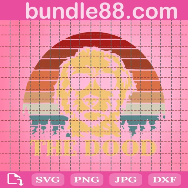 Free Goldendoodle Labradoodle With Sunglasses Svg File, Free The Dood Svg -Vector Art Commercial & Personal Use- Cricut, Free Silhouette, Free Cameo, Free Vinyl Cut Invert