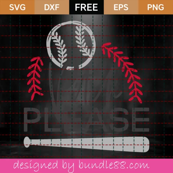 Free Pitch Please Svg Invert