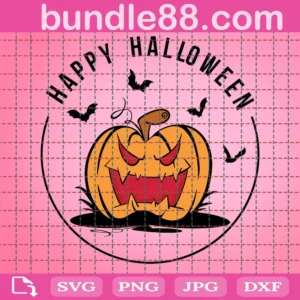 Happy Halloween Png, Fall Png, Halloween Png, Ghost Png, Pumpkin Png, Halloween Shirt Gift Idea For Girl Png, Png, Dxf Files For Cricut