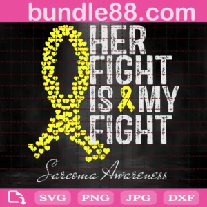 Her Fight Is My Fight Png, Breast Cancer Png, Cancer Png, Awareness Png, Cancer Ribbon Png, Cancer Awareness Png, Cancer Survivor Pink Ribbon Png