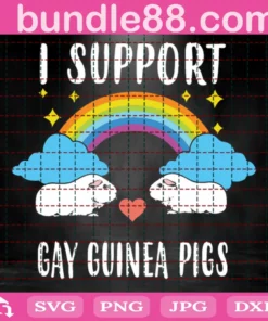 I Support Gay Guinea Pigs Svg, Lgbt Svg, Rainbow Svgm Mouse Svg, Cloud Svg, Support Svg, Gay Guinea Svg, Lgbt Rainbow Svg, Lgbt Flag Svg, Lgbt Pride Svg, Gay Svg, Lesbian Svg, Transgender Svg