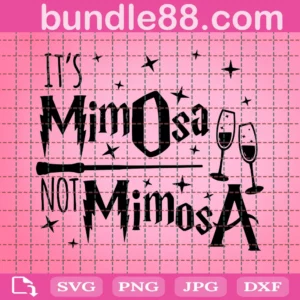 Its Mimosa Not Mimosa Svg, Harry Potter Svg, Magic Spell Svg, Hermione Svg, Wizard Svg, Hogwart Svg, Ron Weasley Svg, Magician Svg, Witch Svg, Magic Wand Svg