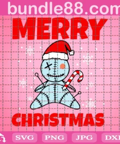 Merry Christmas Svg, Christmas Svg, Winter Svg, Santa Hat Svg, Christmas Snow Svg, Digital Cut File, Commercial Use