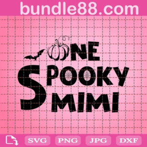 One Spooky Mimi Png, Spooky Shirt Png, Halloween Png, Spooky Png, Halloween Mom Png, Shirt Png, Spooky Season Png, Fall Png, Png, Dxf File