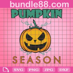 Pumpkin Season Svg, Halloween Svg, Thanksgiving Svg, Autumn Vibes Svg, Fall Shirt Svg, Hello Pumpkin Svg, Png Sublimation For Cricut