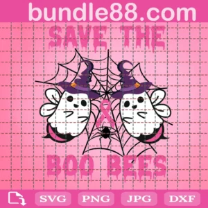 Save The Boo Bees Png, Thankful Png, Blessed Png, Boo Bees Png, Fall Png, Pumpkin Png, Halloween Png, Ghost Png, Sublimation.