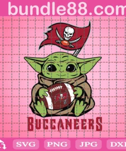 Tampa Bay Buccaneers Baby Yoda Nfl Svg , Sport Svg, Football Svg, Football Teams Svg, Nfl Logo Svg, Nfl Svg, Tampa Bay Svg, Buccaneers Football Team, Buccaneers Svg