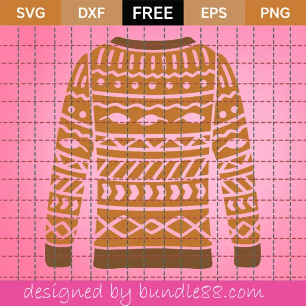 Free Fall Sweater Svg