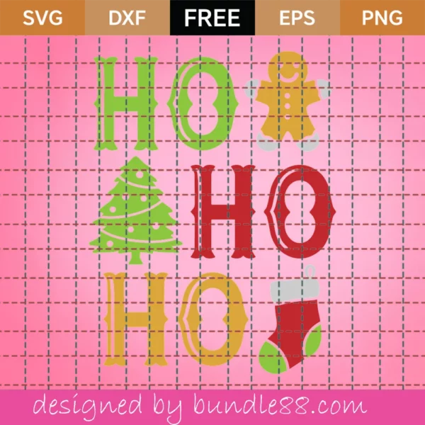 Free Ho Ho Ho Svg