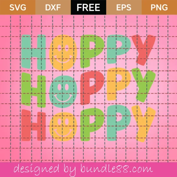 Free Hoppy Hoppy Hoppy Svg Invert