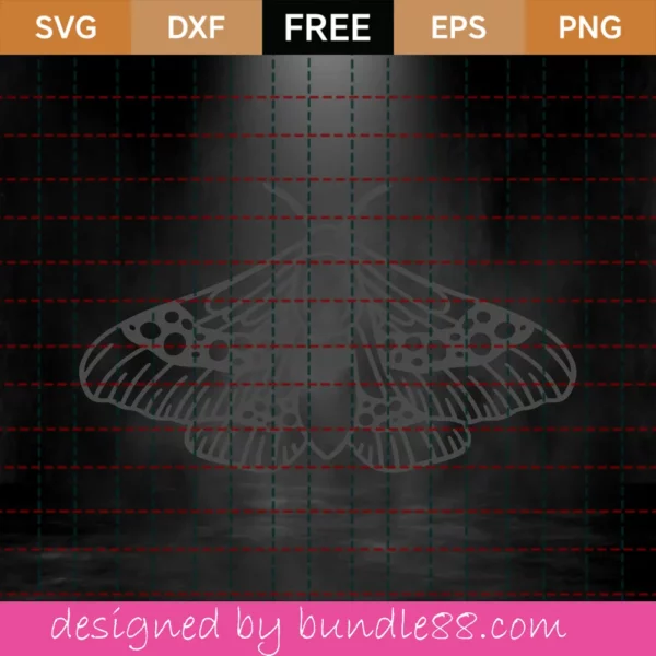 Free Moth Svg Invert