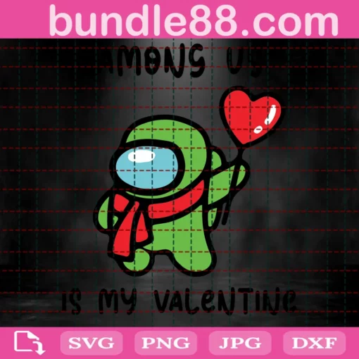 Among Us Is My Valentine, Trending, Valentines Day, Among Us Gift Invert