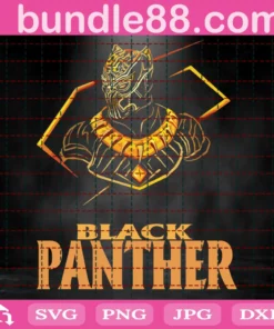 Black Panther, Avengers, Marvel, Comic Book Invert