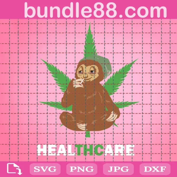 Cannabis Sloth Healthcare, Weed Stoner