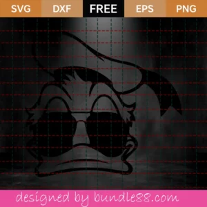 Donald Duck Svg Free, Sunglasses Svg, Disney Svg, Digital Download, Disney Family Svg Invert