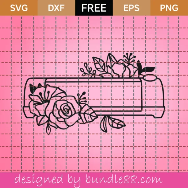 Free Floral Crafter Machine Svg