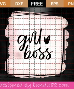 Free Girl Boss Png Sublimation