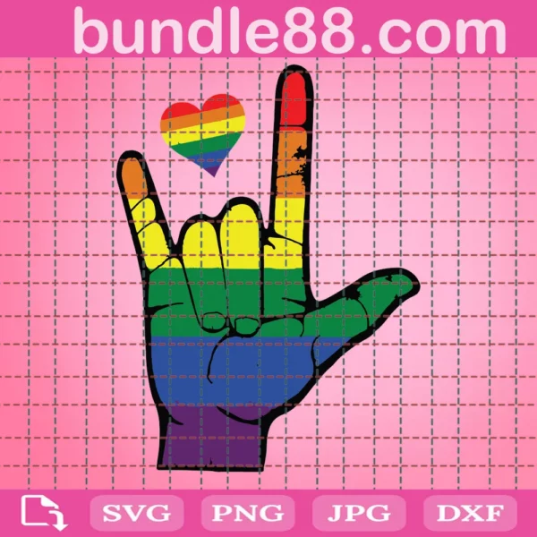 Gay Pride Asl Sign Languages