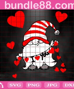 Gnome Valentines Day, Valentine, Happy Valentine'S Day Invert