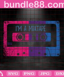 Im A Mixtape, Cassette Tape, Rainbow Invert