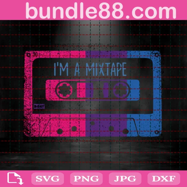 Im A Mixtape, Cassette Tape, Rainbow Invert