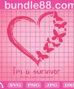 I'M A Survivor, Breast Cancer Ribbon