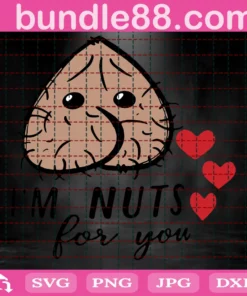 I'M Nuts For You, Funny Sack, Valentine Day Invert