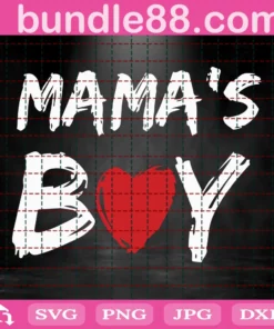 Mama’S Boy, Heart, Valentine, Happy Valentine’S Day