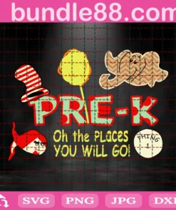 Pre K Oh The Places You Will Go Invert