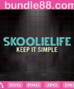 Skoolie Life Keep It Simple, Simple Life Sign, Decor For Camping