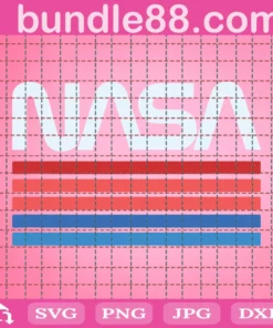 Trending, Nasa Worm Logo, Science, Astronaut, Retro Vintage Invert