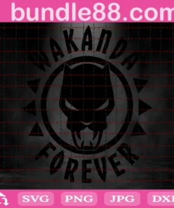 Wakanda Forever, Black Panther, Avengers Invert