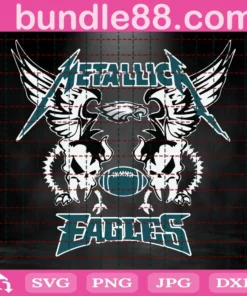 Metallic Eagles, Philadelphia Eagles Football Ball, Fan Football