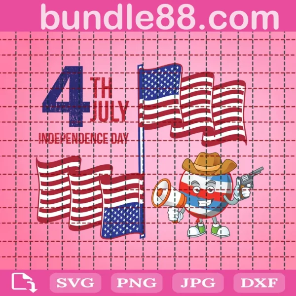 4Th Of July Independence Day Svg
