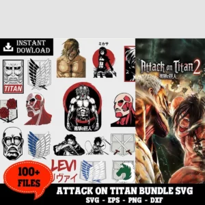 100+ Files Attack On Titan Bundle Svg