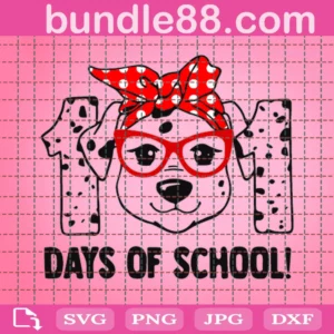 101 Days Of School Svg