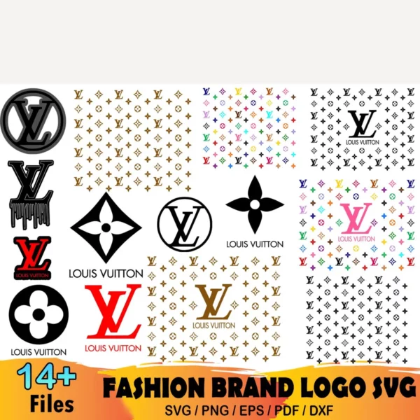 14+ Louis Vuitton Bundle Svg SVG PNG DXF EPS Cricut March 2024