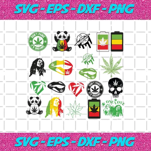 20+ Weed SVG Bundle